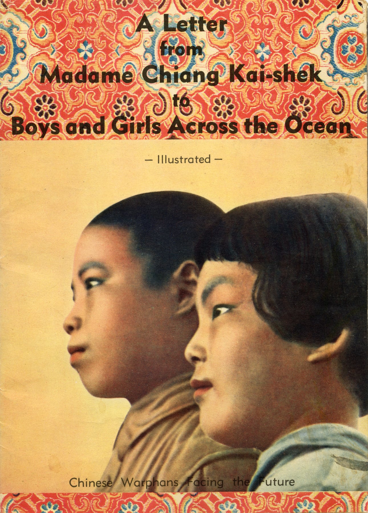 Cover of A Letter from Madame Chiang Kai-shek to Boys and Girls Across the Ocean.